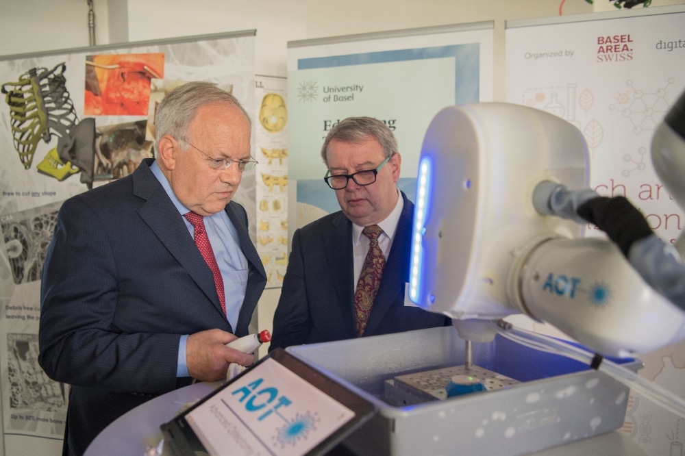 «Biotech et Digitization Day» avec le conseiller fédéral Johann Schneider-Ammann