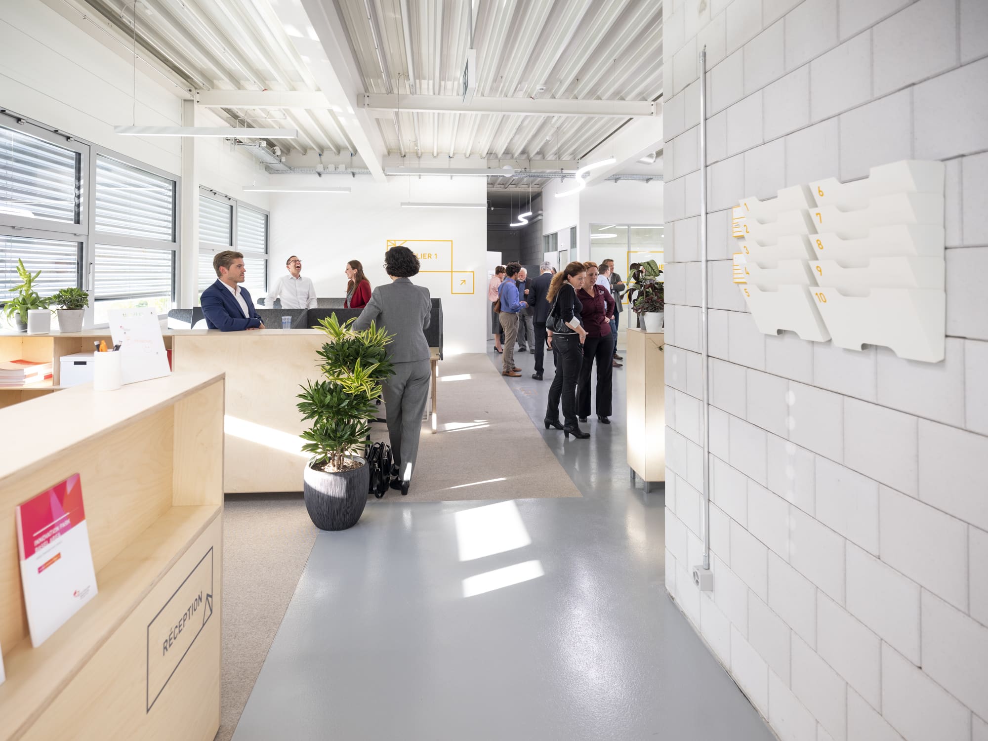 Opening Switzerland Innovation Park Basel in the canton Jura