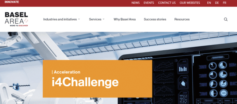 Screenshot of i4Challenge website.
