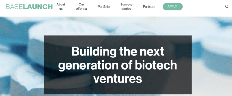Screenshot of BaseLaunch website.